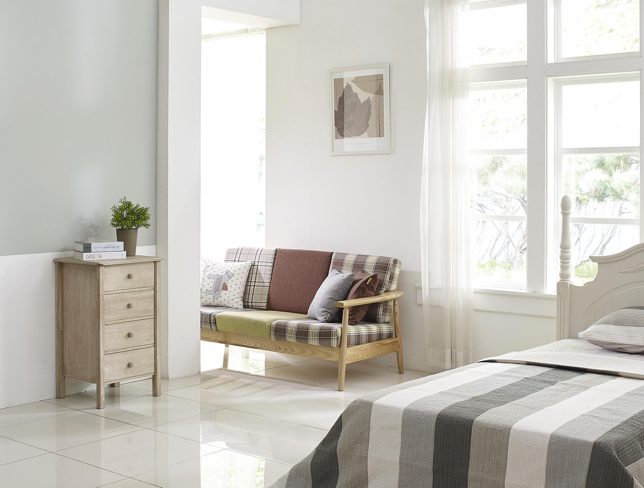 AI-generated playful kids room design with colorful furnishings